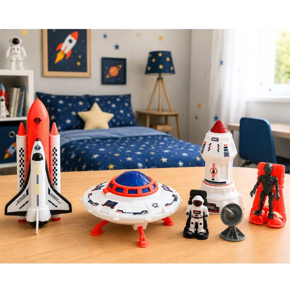 NSO, raketos, stoties ir astronauto rinkinys