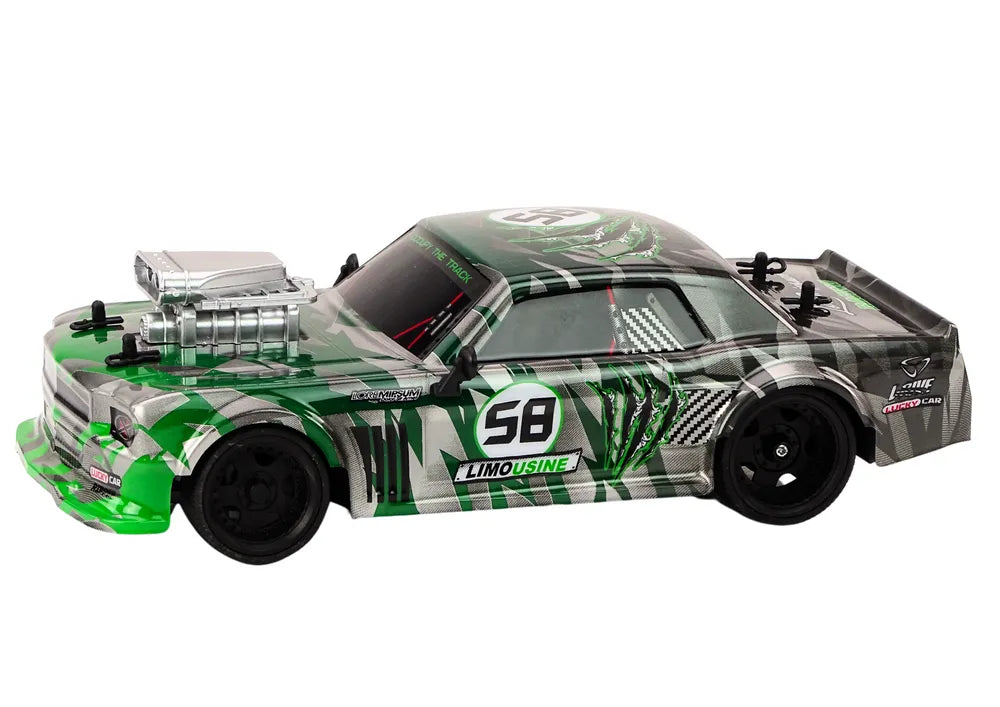 Nuotoliniu būdu valdomas 1:16 drifto automobilis