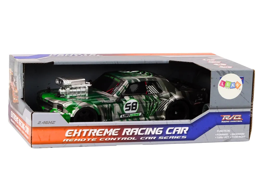 Nuotoliniu būdu valdomas 1:16 drifto automobilis