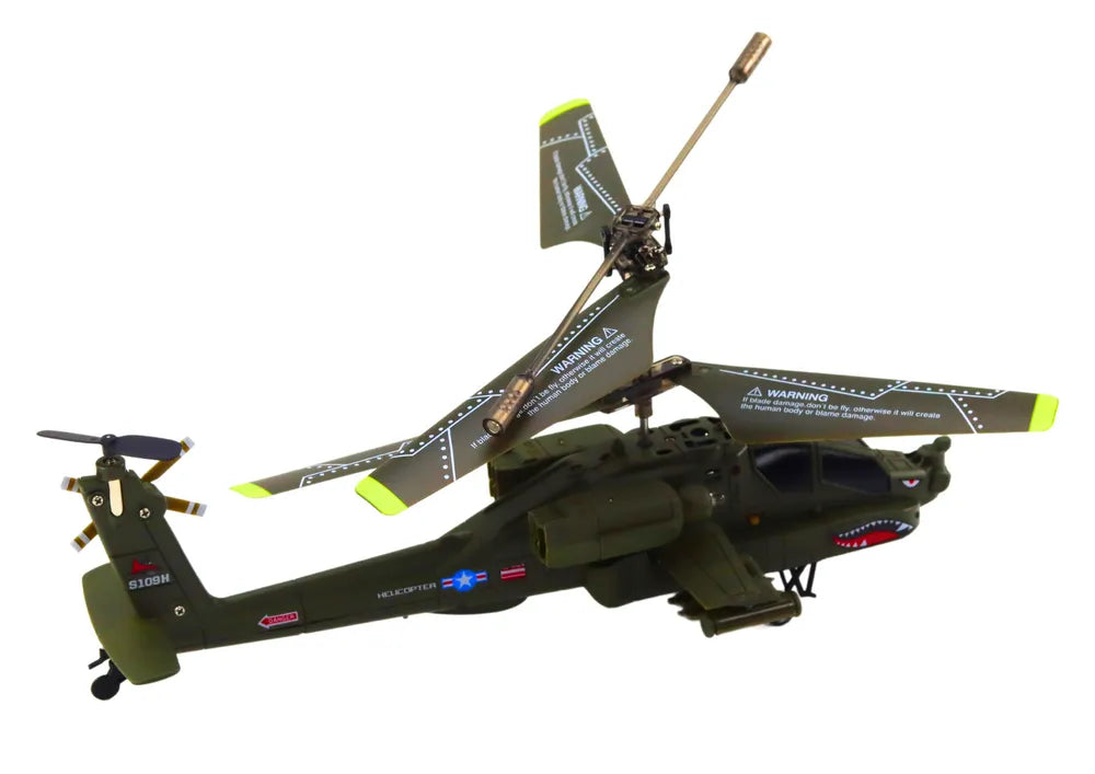 Nuotoliniu būdu valdomas Apache RC sraigtasparnis