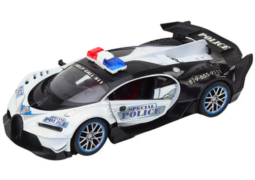Nuotoliniu būdu valdomas policijos automobilis 1:12 masteliu