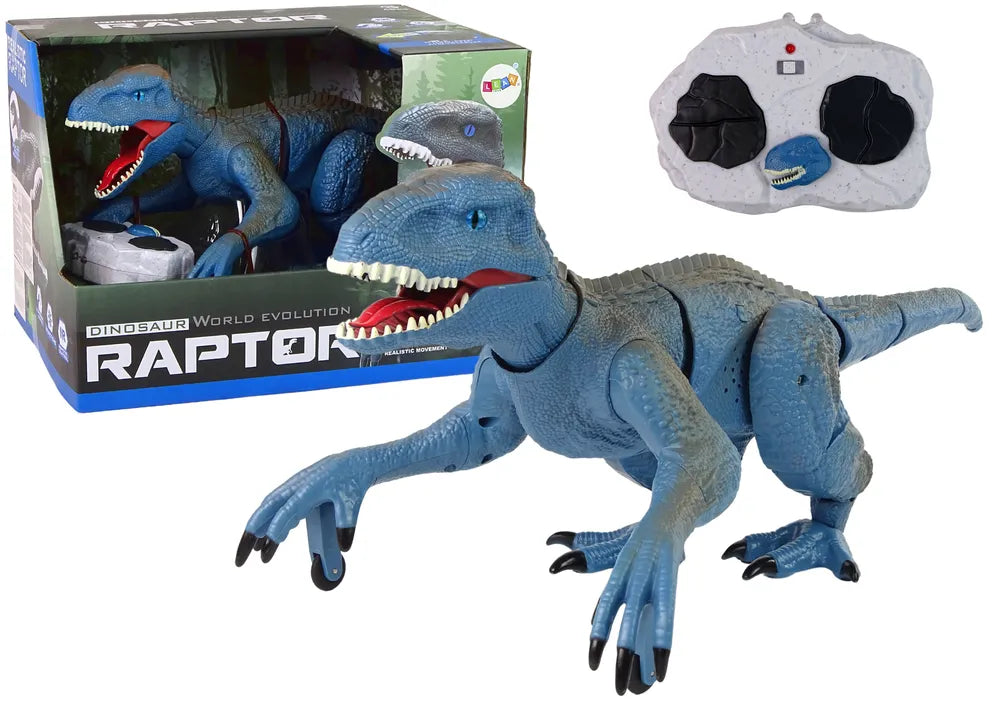 Nuotoliniu būdu valdomas velociraptorius – mėlynas
