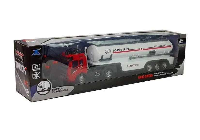 Nuotoliniu valdomas autocisternos sunkvežimis
