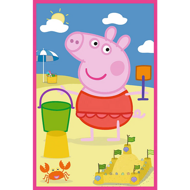Peppa Pig Trefl 3×50 dalių dėlionė vaikams