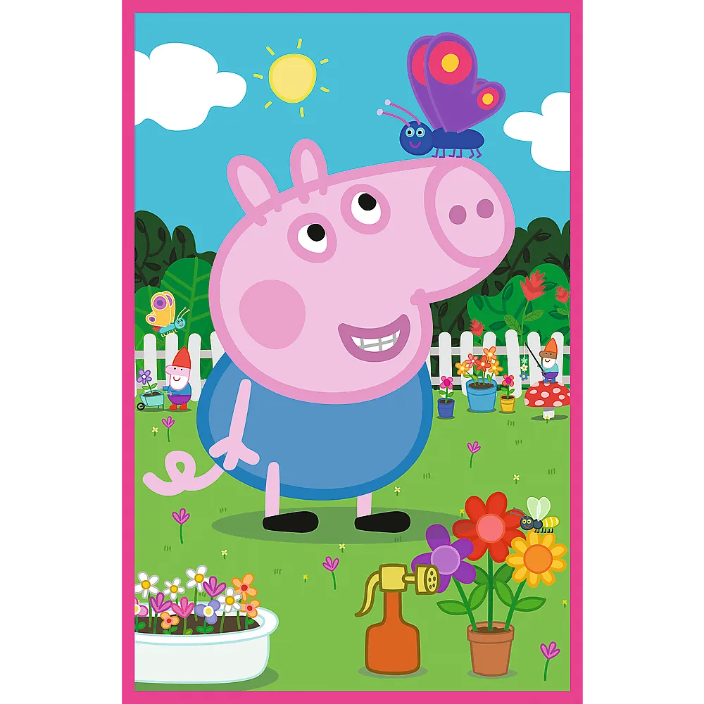 Peppa Pig Trefl 3×50 dalių dėlionė vaikams