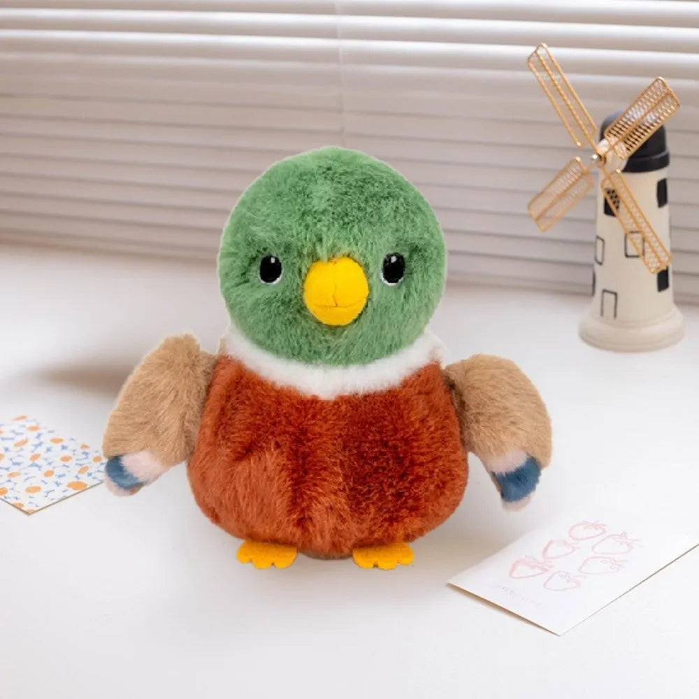 Pliušinė margaspalvė antelė su pakabuku 12 cm