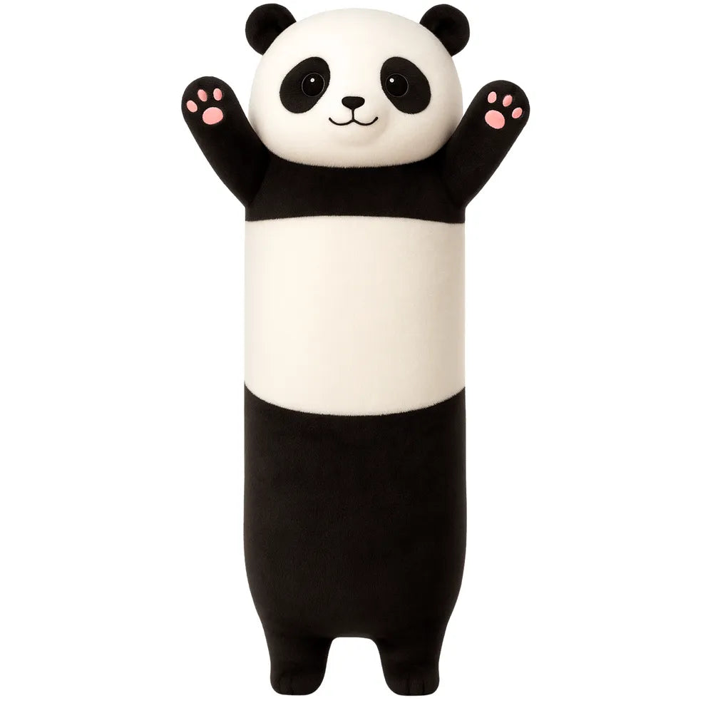 Pliušinė panda volelis pagalvėlė 70 cm