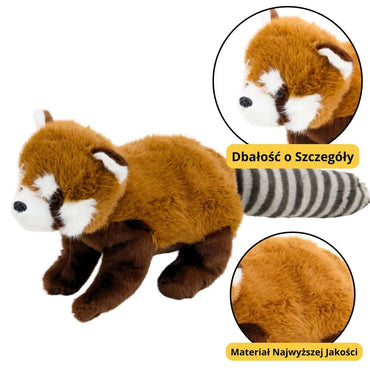 Pliušinė raudonoji panda 45 cm