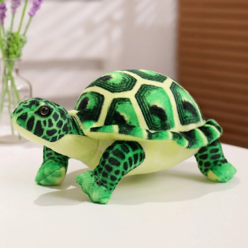 Pliušinis vėžliukas žalias 25 cm