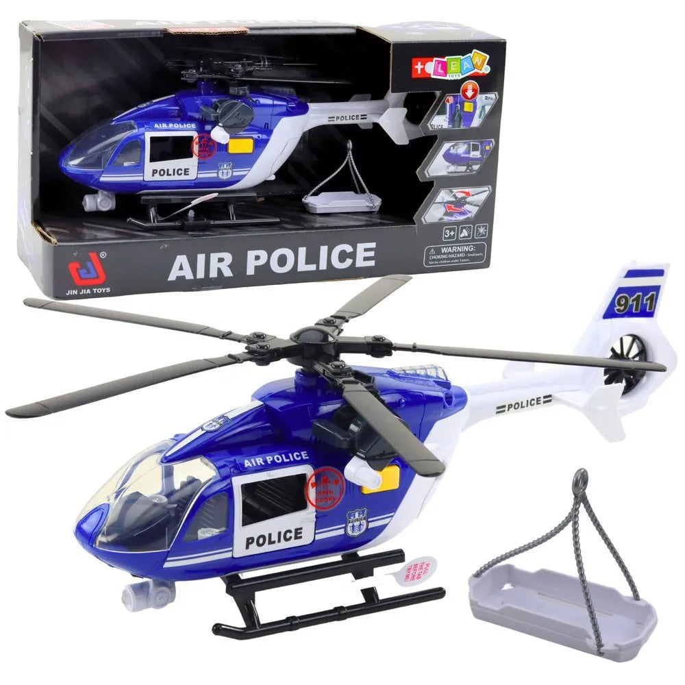 Policijos sraigtasparnis su garsais 32 cm