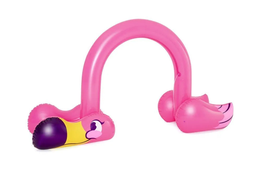 Pripučiamas vandens fontanas–vartai Bestway „Flamingo“