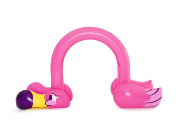 Pripučiamas vandens fontanas–vartai Bestway „Flamingo“