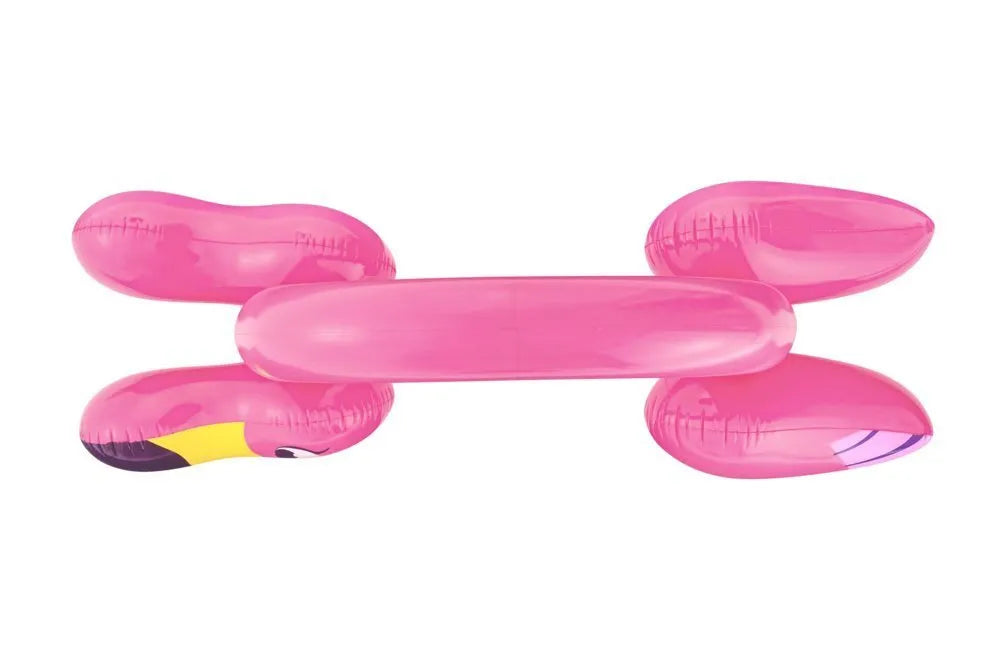 Pripučiamas vandens fontanas–vartai Bestway „Flamingo“