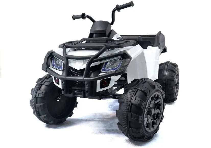 Quad BDM 0909 baltas – elektrinis keturratis vaikams