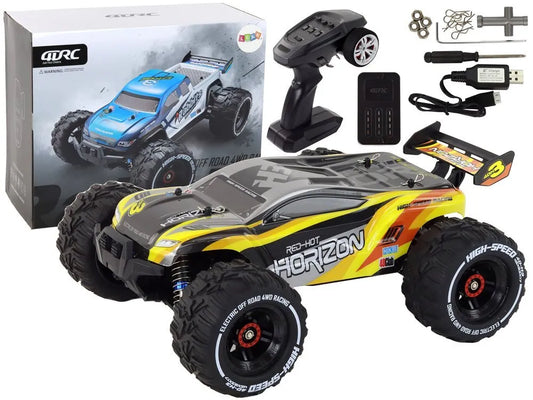 Rabbits RC Off-Road Car – geltonas 4×4 visureigis