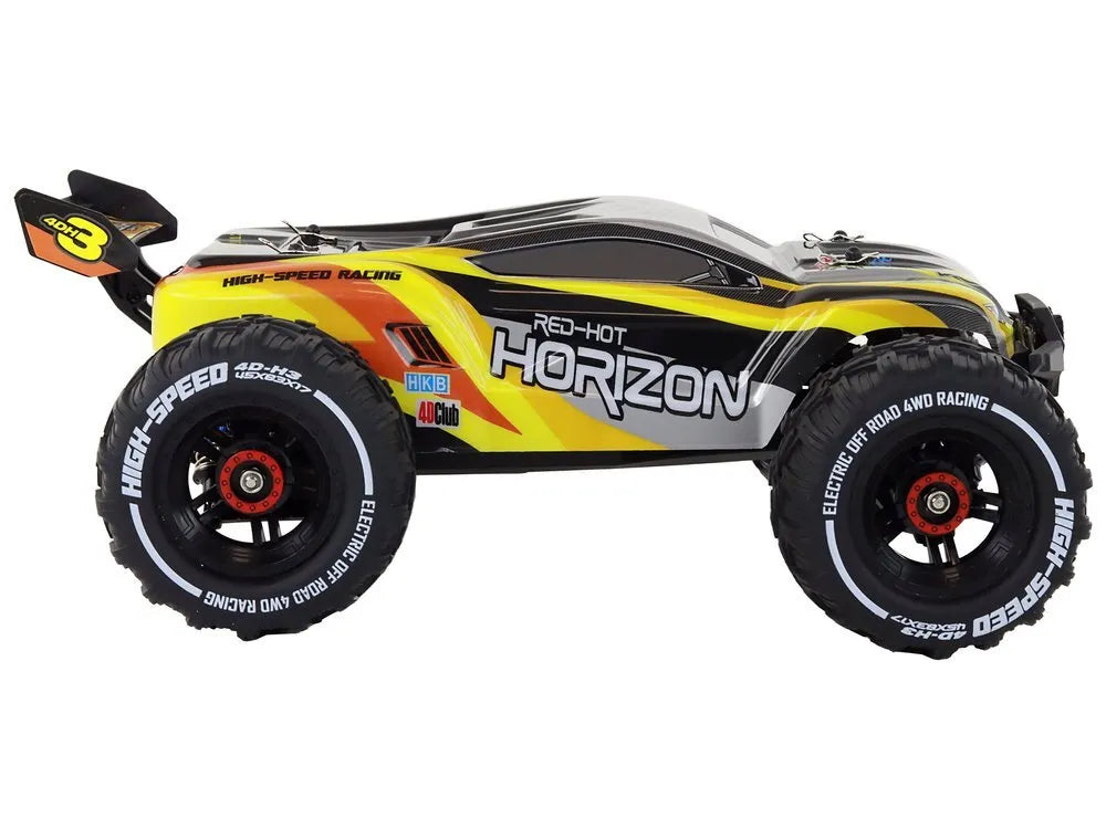 Rabbits RC Off-Road Car – geltonas 4×4 visureigis