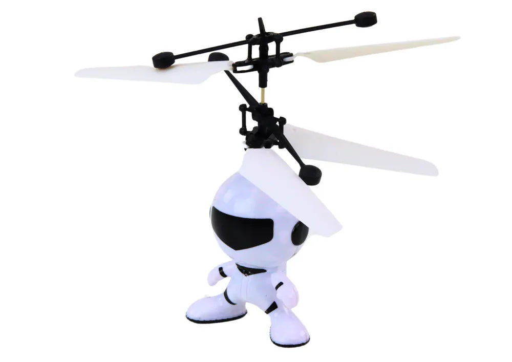 Rankomis valdomas skraidantis astronautas dronas