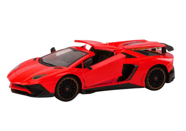 Raudonas 1:12 nuotolinio valdymo sportinis automobilis