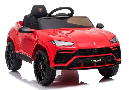 Raudonas elektrinis automobilis Lamborghini URUS vaikams