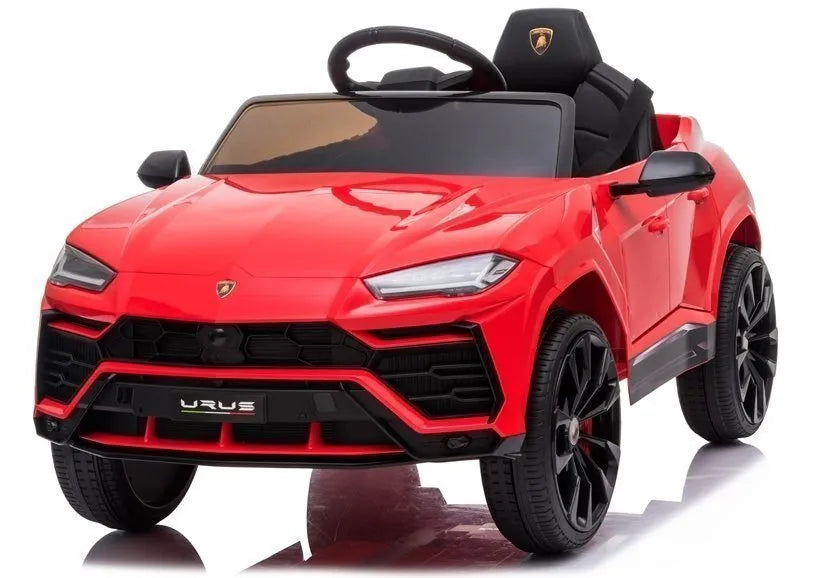 Raudonas elektrinis automobilis Lamborghini URUS vaikams