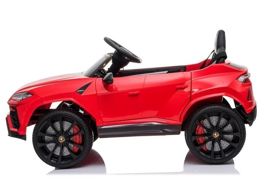 Raudonas elektrinis automobilis Lamborghini URUS vaikams