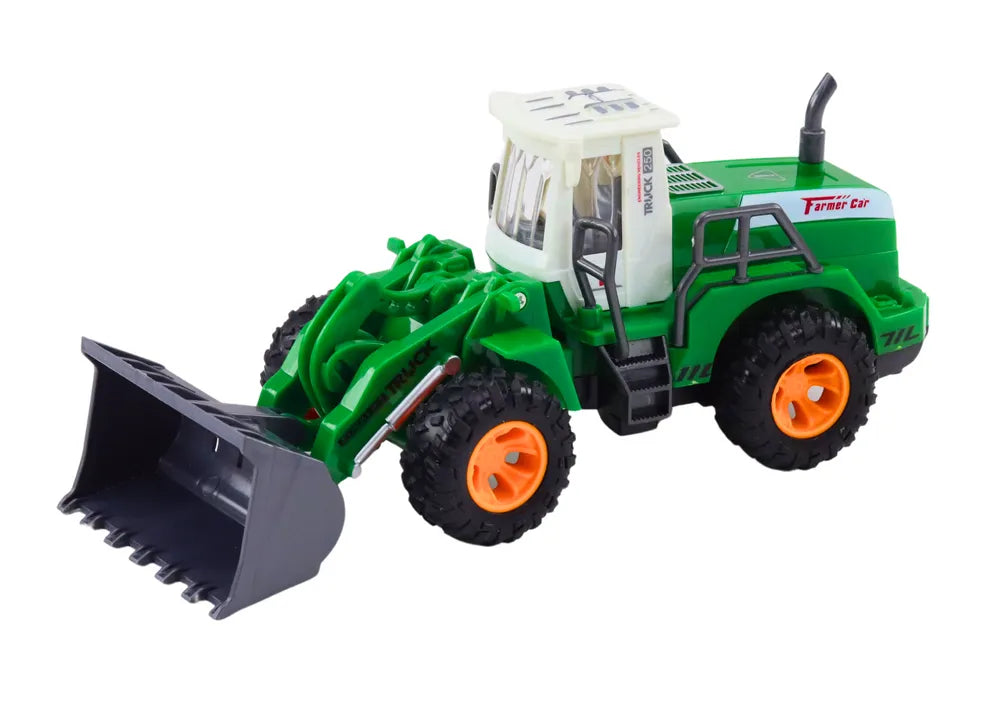 RC ekskavatorius krautuvas 1:20 žalias