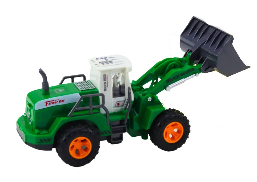 RC ekskavatorius krautuvas 1:20 žalias