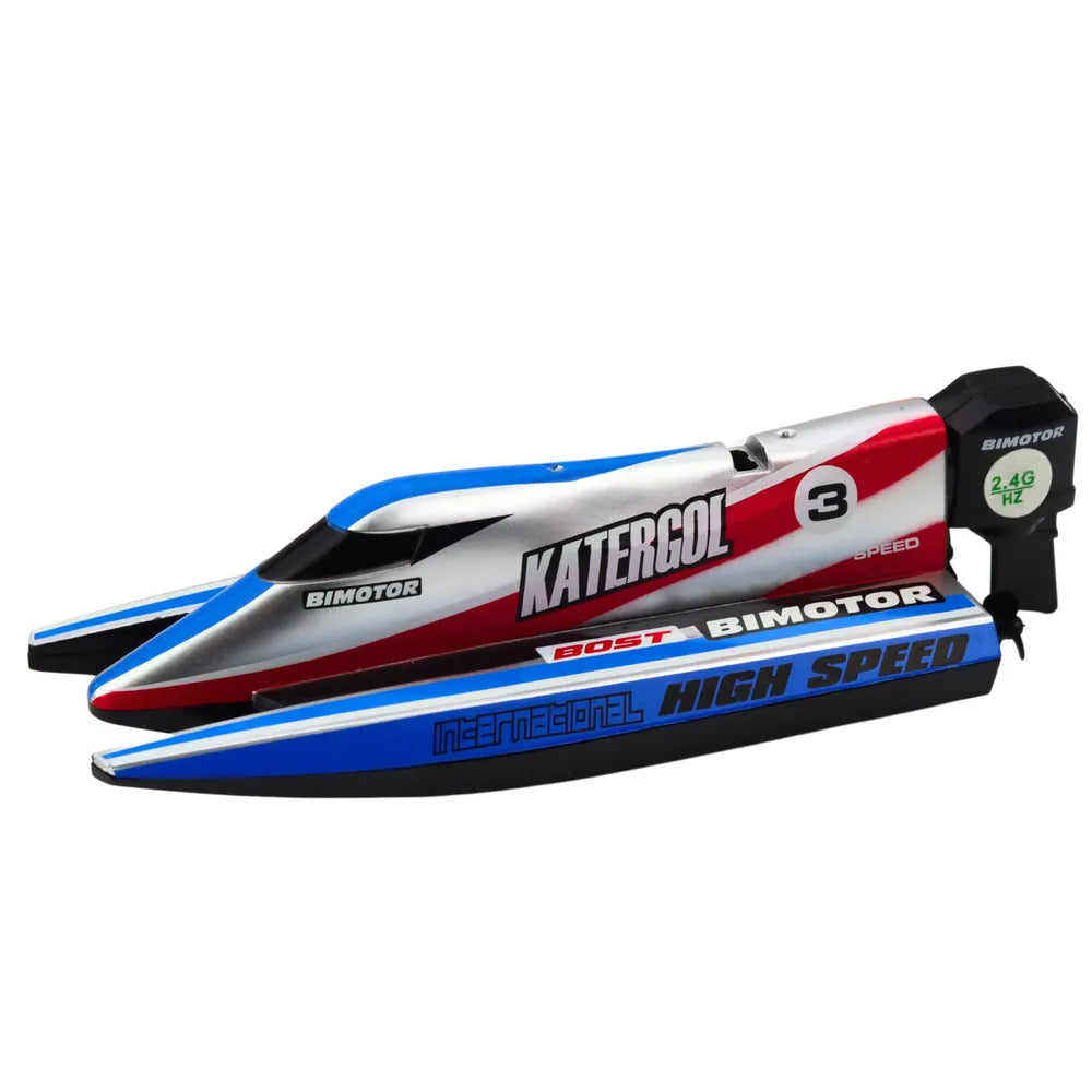 RC kateris 2.4GHz su dvigubu varikliu