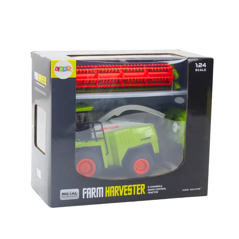 RC kombainas su smulkintuvu 1:24