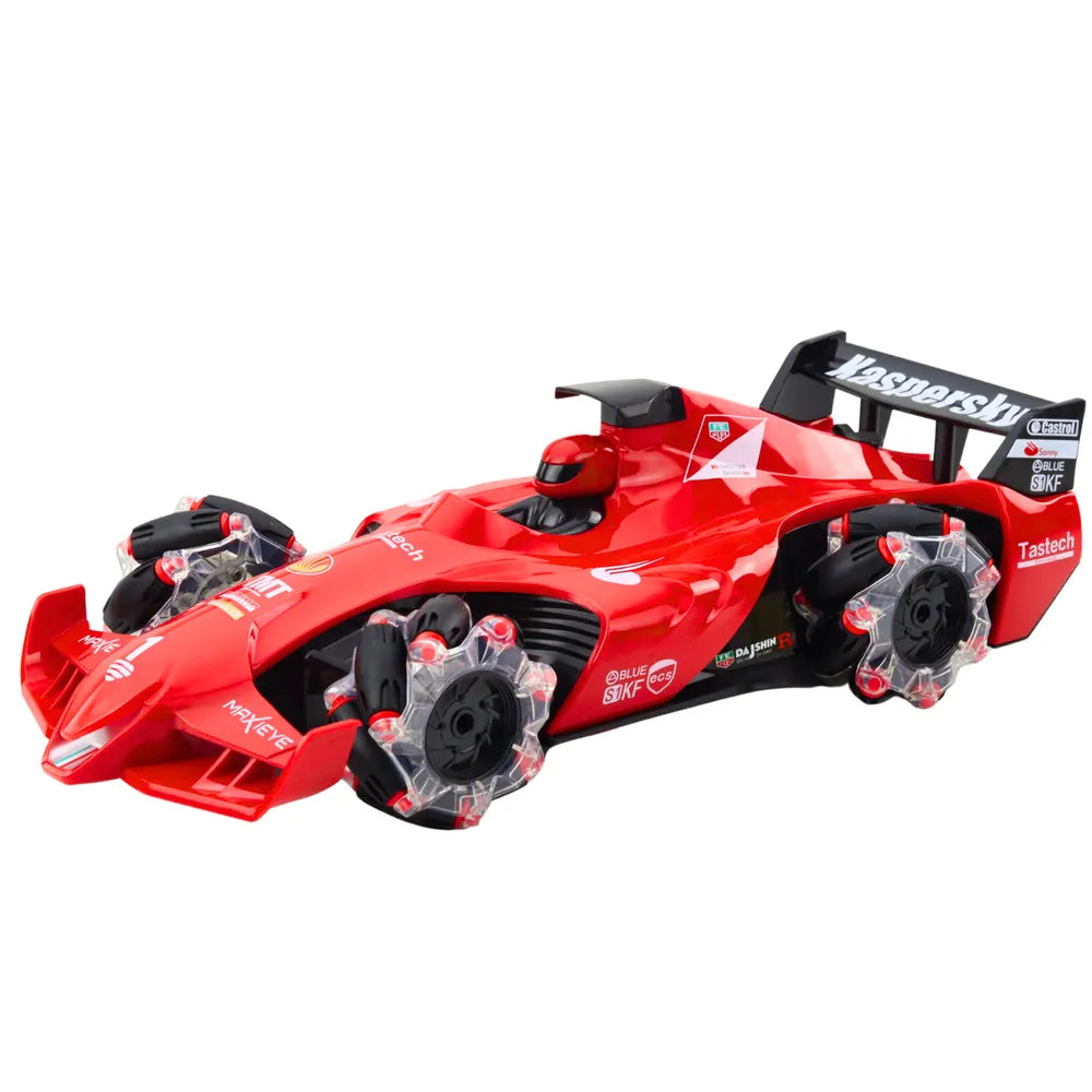 RC lenktyninis automobilis su dūmų efektu