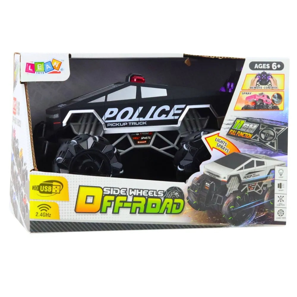 RC policijos pikapas 1:16 su dūmais