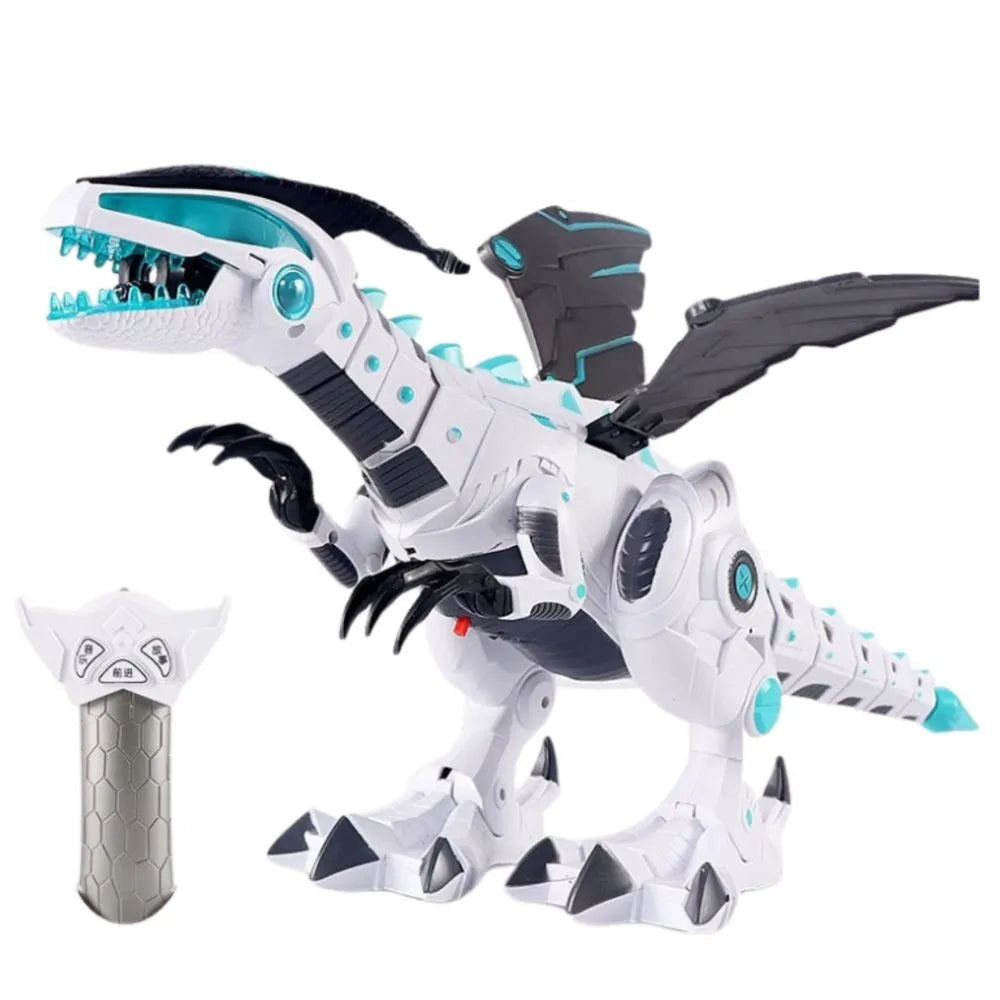 RC robotas dinozauras su šviesomis ir garsais