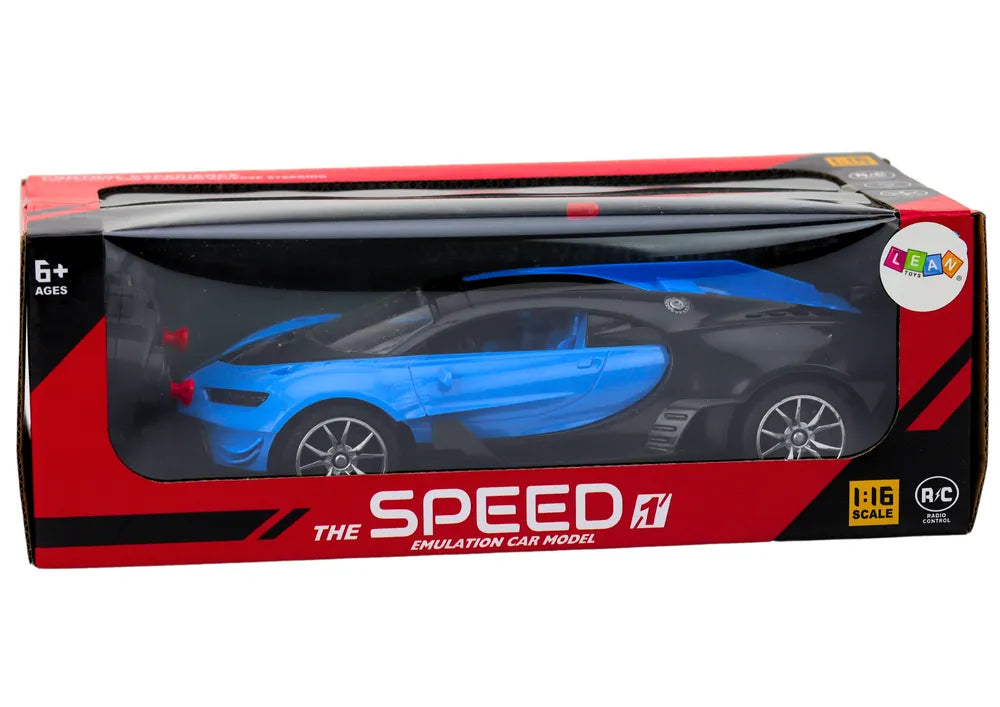 RC sportinis automobilis 1:16 mėlynas