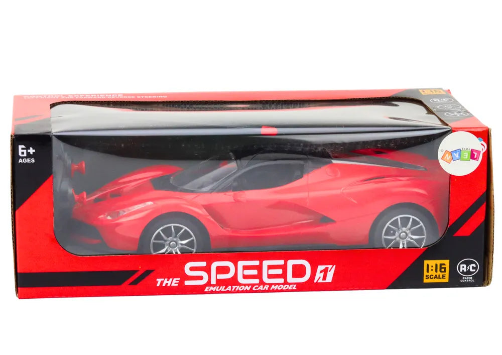 RC sportinis automobilis 1:16 raudonas