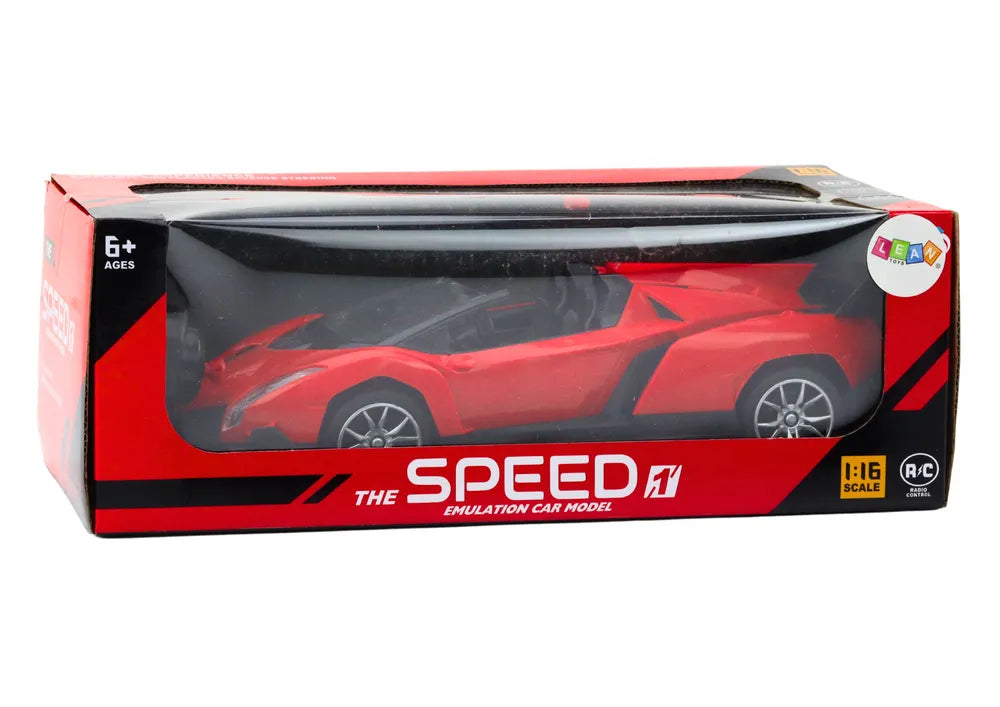 RC sportinis automobilis 1:16 raudonas