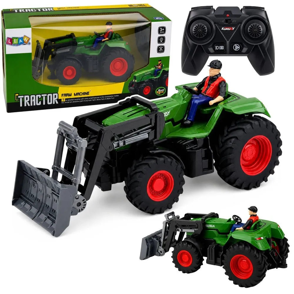 RC traktorius su buldozeriu 1:24
