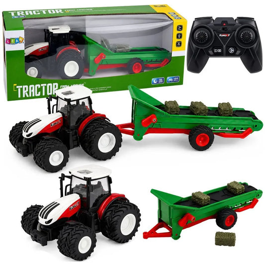 RC traktorius su konvejerio priekaba 1:24
