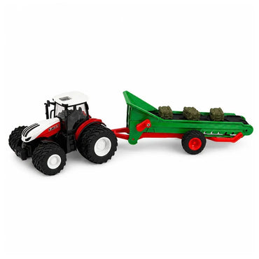 RC traktorius su konvejerio priekaba 1:24