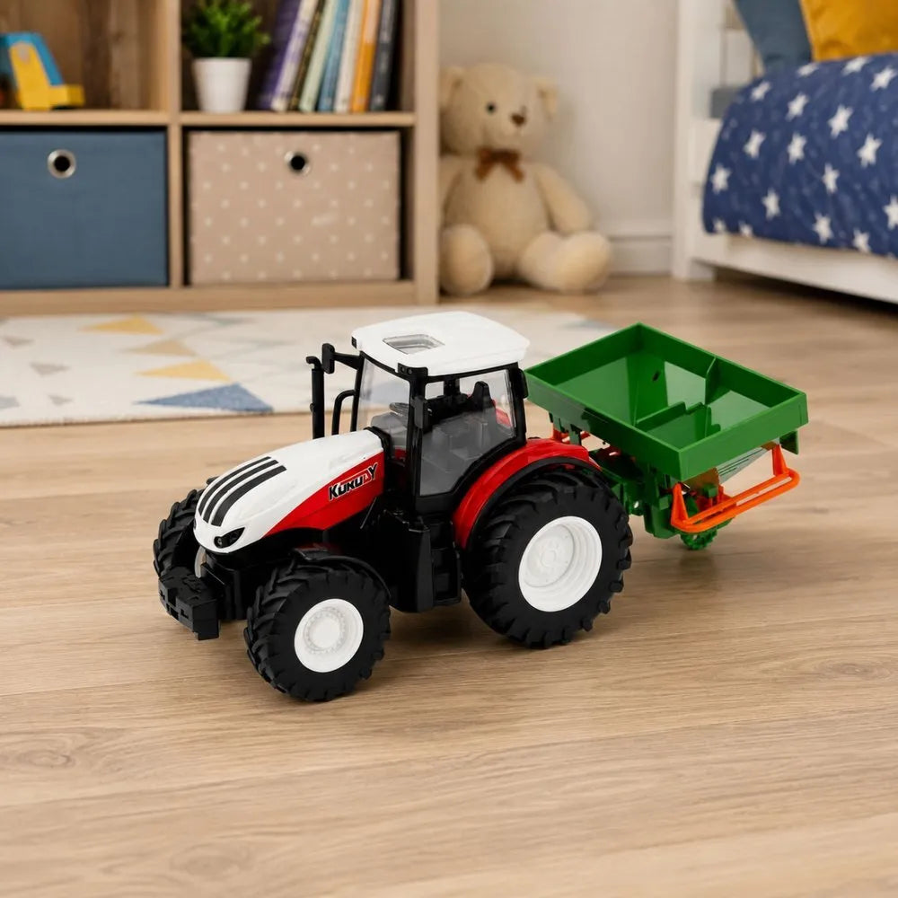 RC traktorius su sėjamąja 1:24