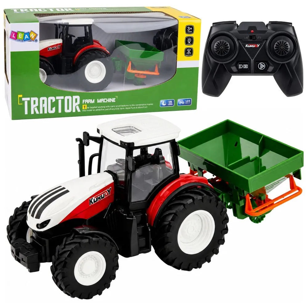 RC traktorius su sėjamąja 1:24