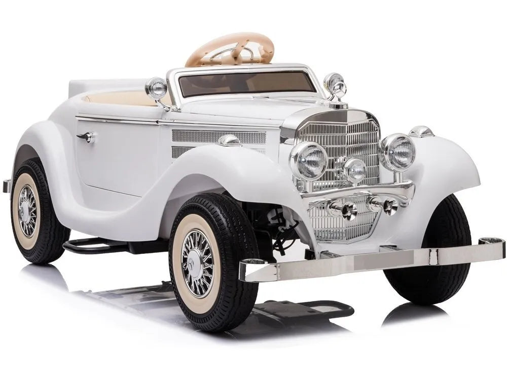 Retro Mercedes‑Benz 540K – licencijuotas elektromobilis vaikams