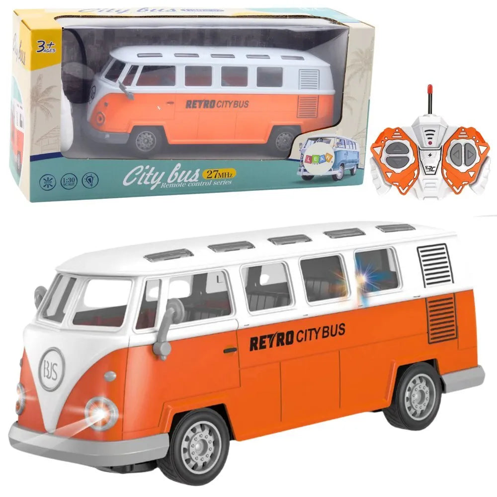 Retro RC miesto autobusas vaikams