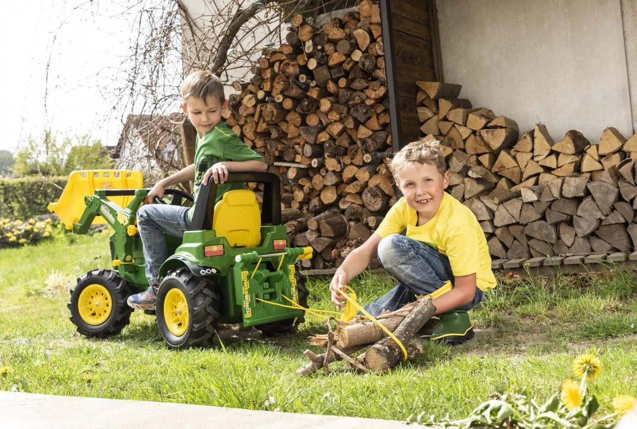 „Rolly Toys“ rollyPowerwinch John Deere traktoriaus gervė