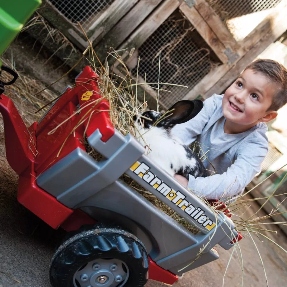 Traktoriaus priekaba – atidaromi šonai