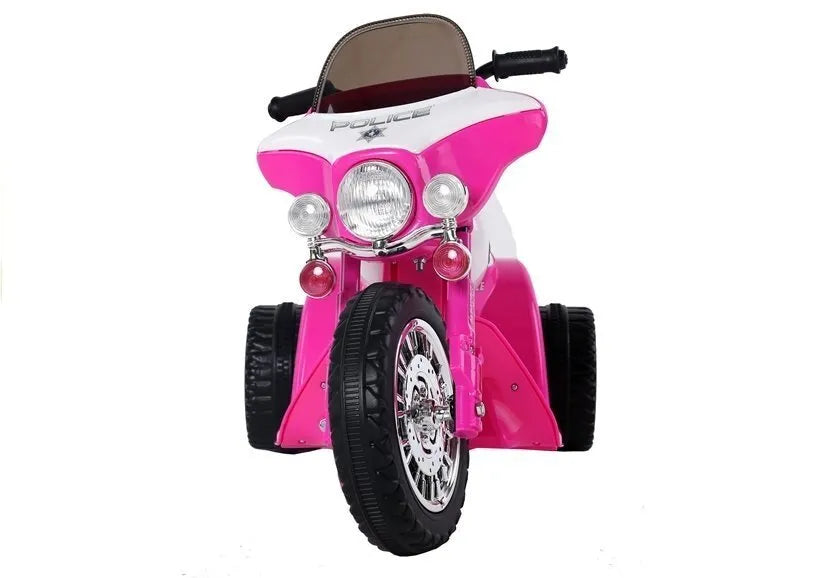 Rožinis elektrinis motociklas JT568 vaikams