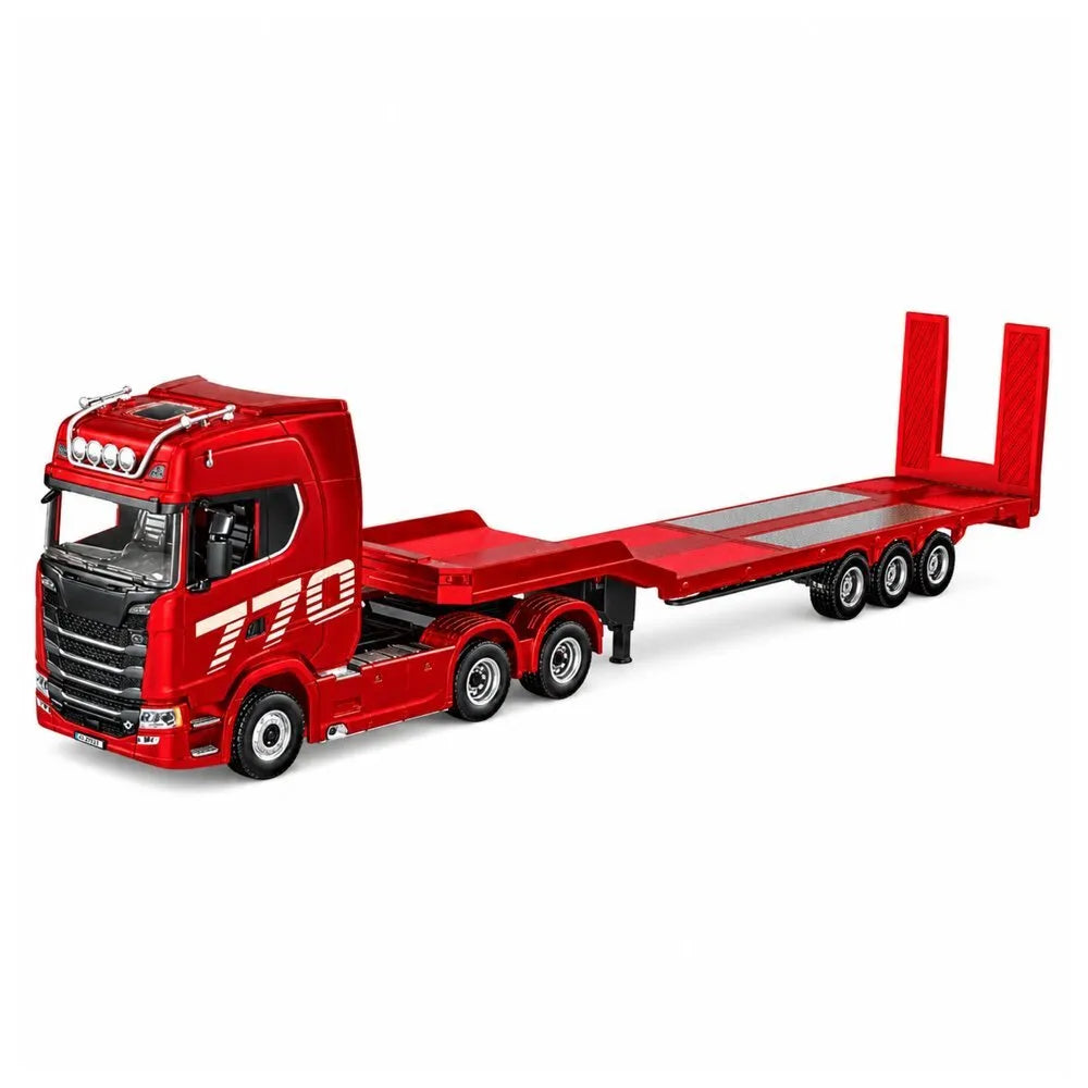 SCANIA 770S HUINA 1501 RC RINKINYS SU 1502 PRIEKABA 1:18