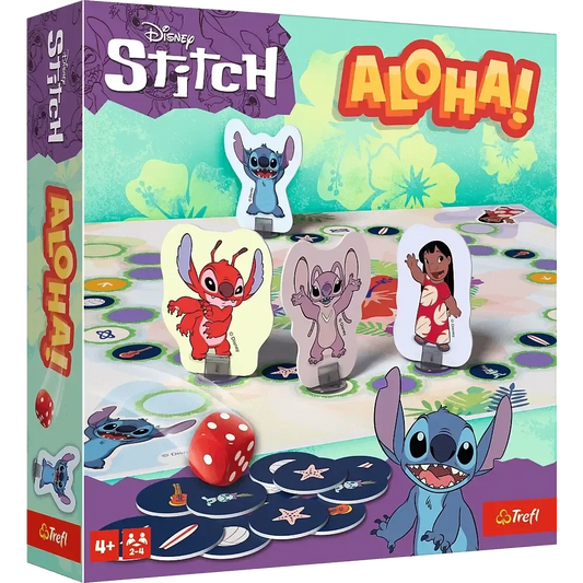 Šeimos stalo žaidimas „Aloha!“ – Lilo & Stitch pasaulis