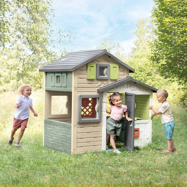 Smoby Life Evo žaidimų namelis – erdvus, ekologiškas ir itin tvirtas