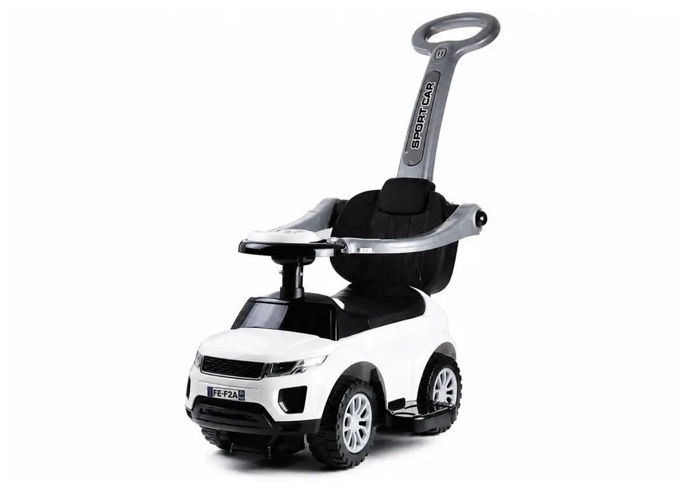 SPORT CAR rožinė paspirtuko mašinėlė vaikams