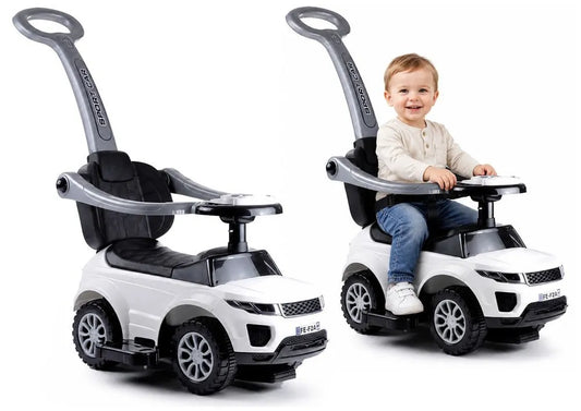 SPORT CAR rožinė paspirtuko mašinėlė vaikams